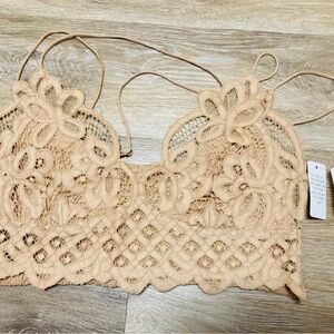Free People Floral Lace Bralette